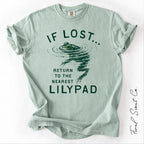 Nearest Lilypad Frog Tshirt