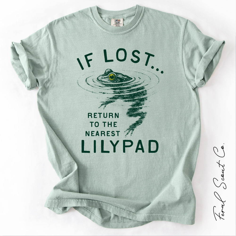 Nearest Lilypad Frog Tshirt