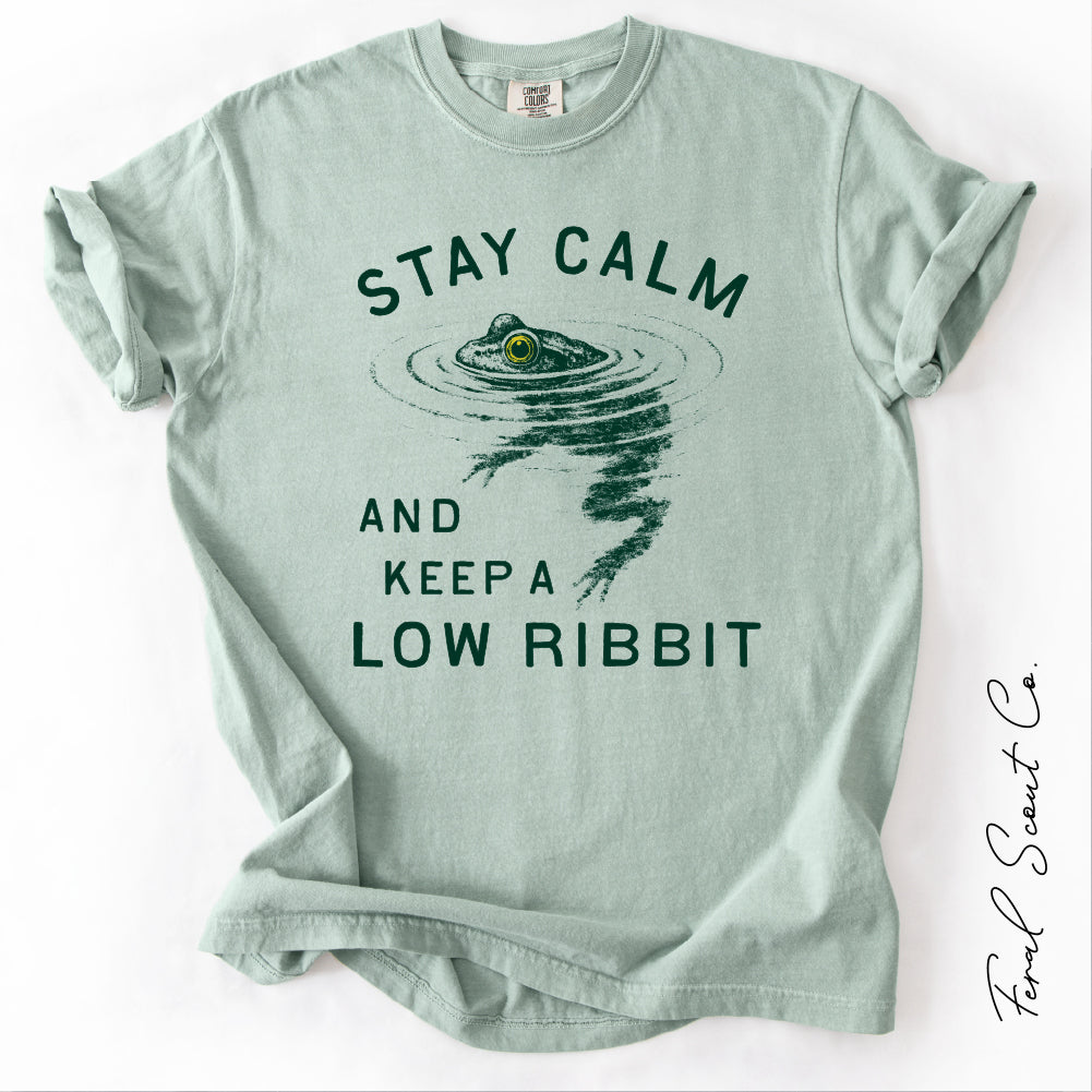 Low Ribbit Frog Tshirt