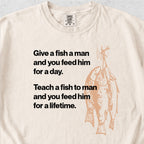 Give a Fish a Man Tshirt