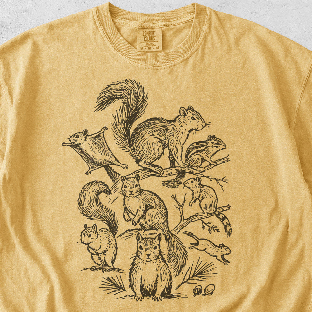 Squirrel Family Tshirt