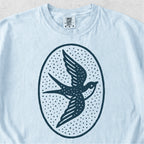 Swallow Folk Art Tshirt
