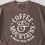 Coffee and Mountains Tshirt