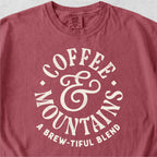 Coffee and Mountains Tshirt